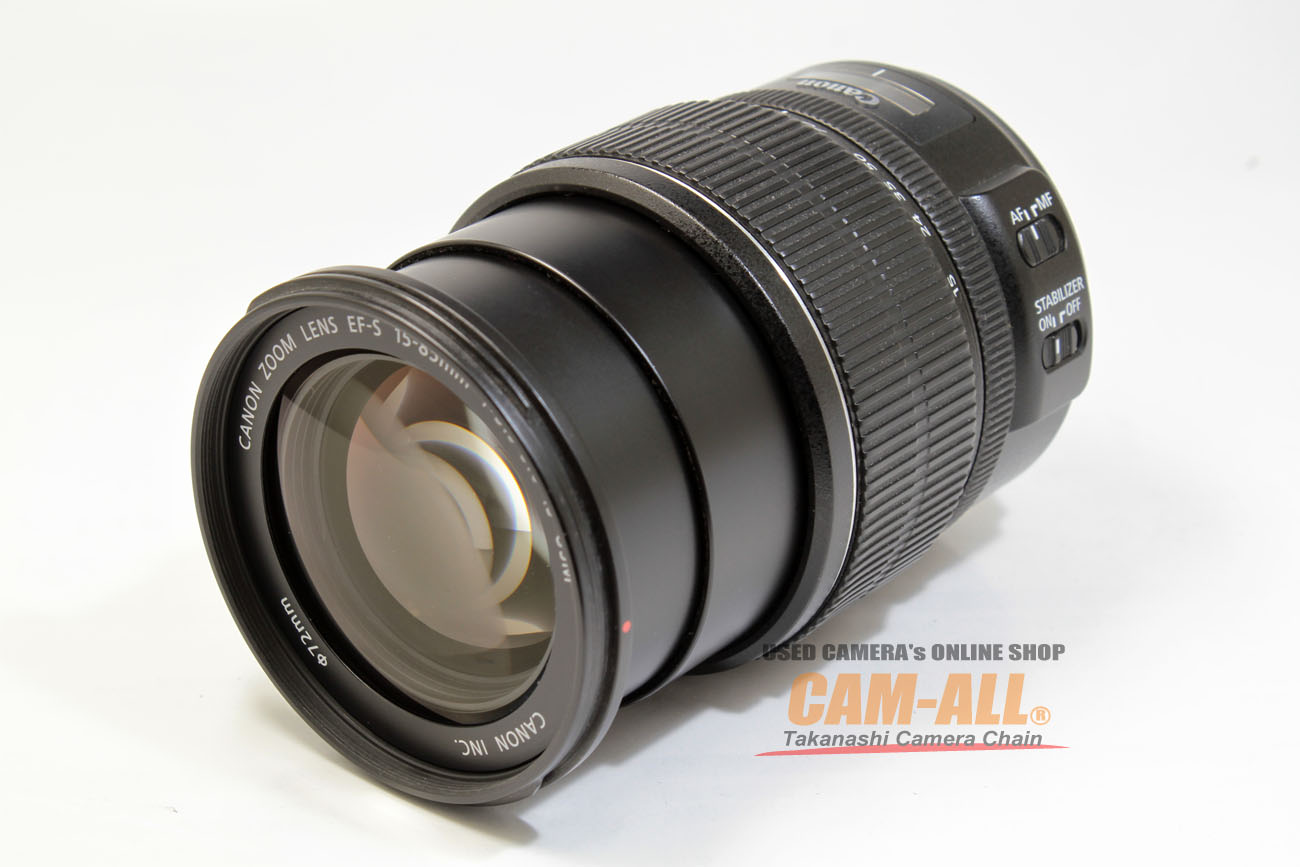中古 キヤノン EF-S 15-85mm F3.5-5.6 IS USM