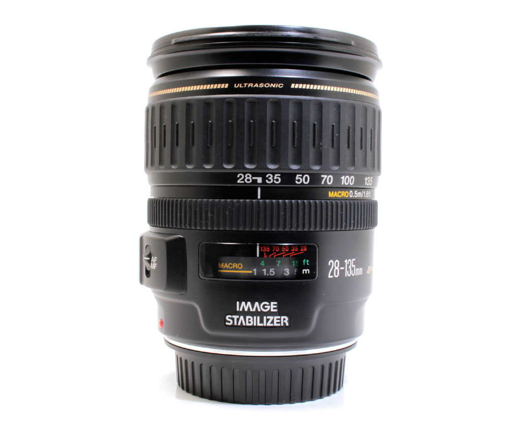 中古 キヤノン EF28-135mm F3.5-5.6IS USM 程度:AB-（良品マイナス）