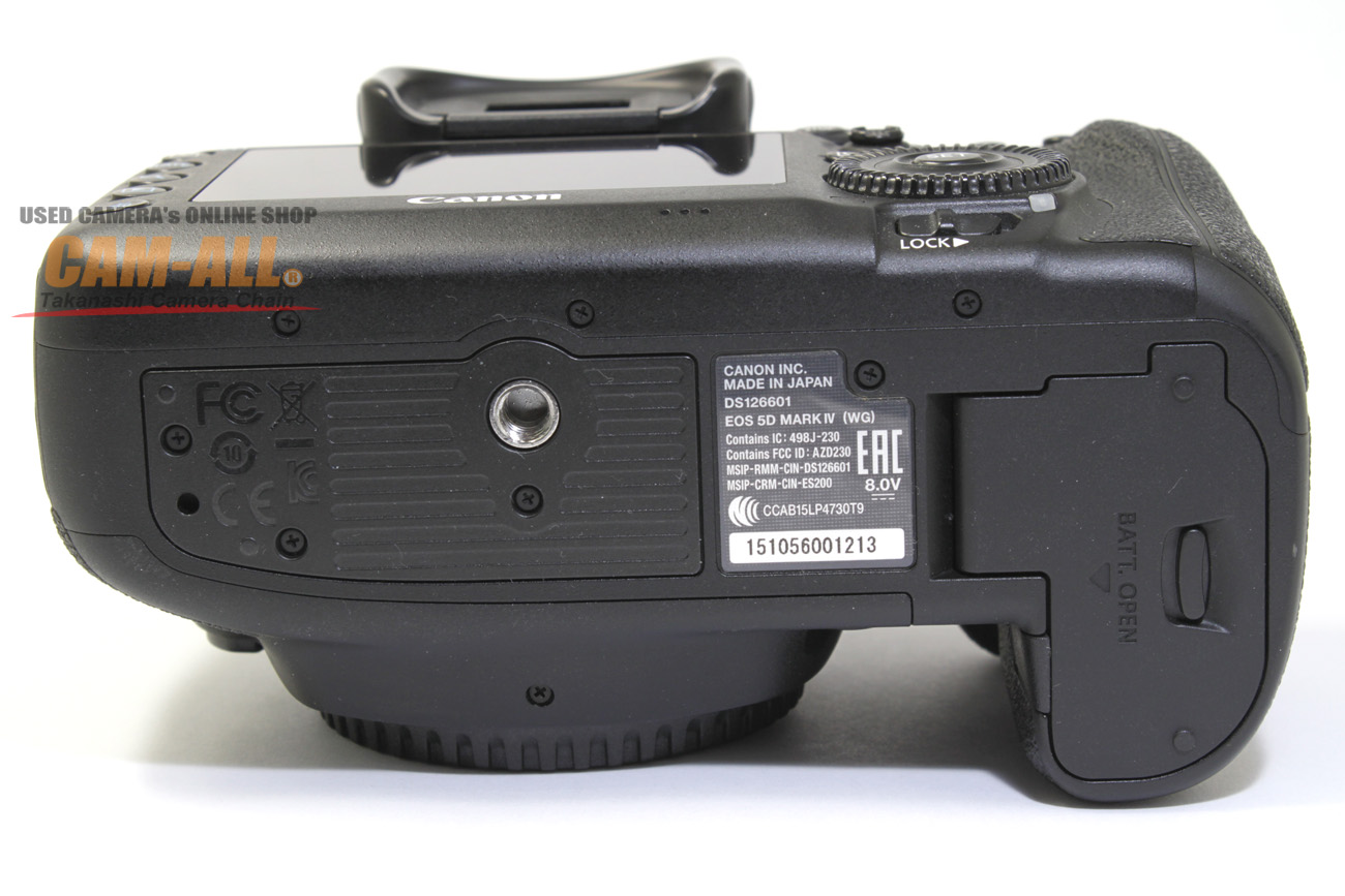 中古 キヤノン EOS-5D MarkIV ボディ デジタル一眼レフ
