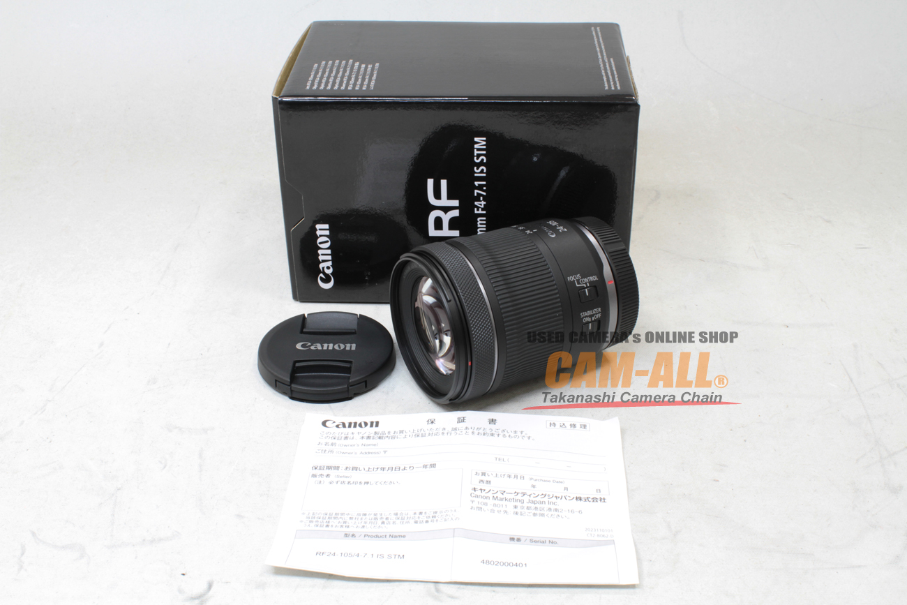 RF24-105mm F4-7.1 IS STM 中古価格比較 - 価格.com