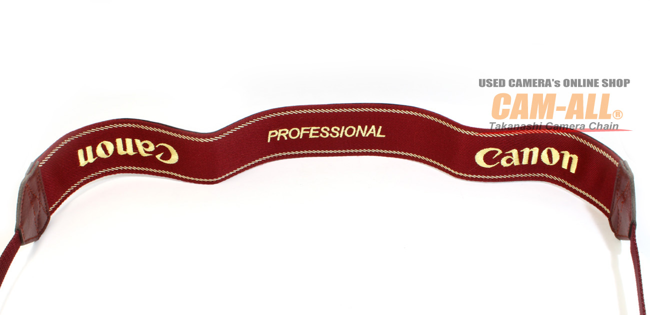 中古 キヤノン EOSストラップ PROFESSIONAL VERSION 程度：A（新