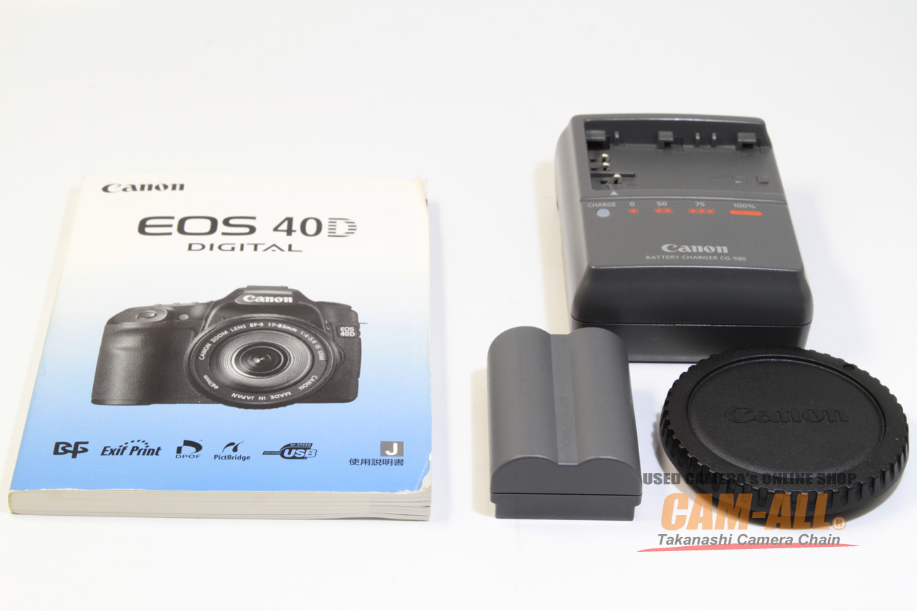中古 キヤノン EOS-40Dボディ（現状品） デジタル一眼レフ