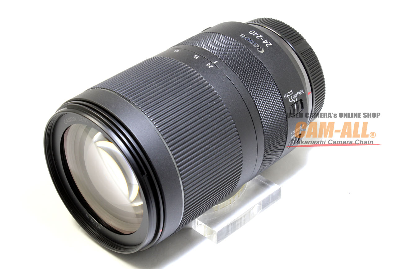 中古 キヤノン RF24-240mm F4-6.3 IS USM 程度：A-（美品)