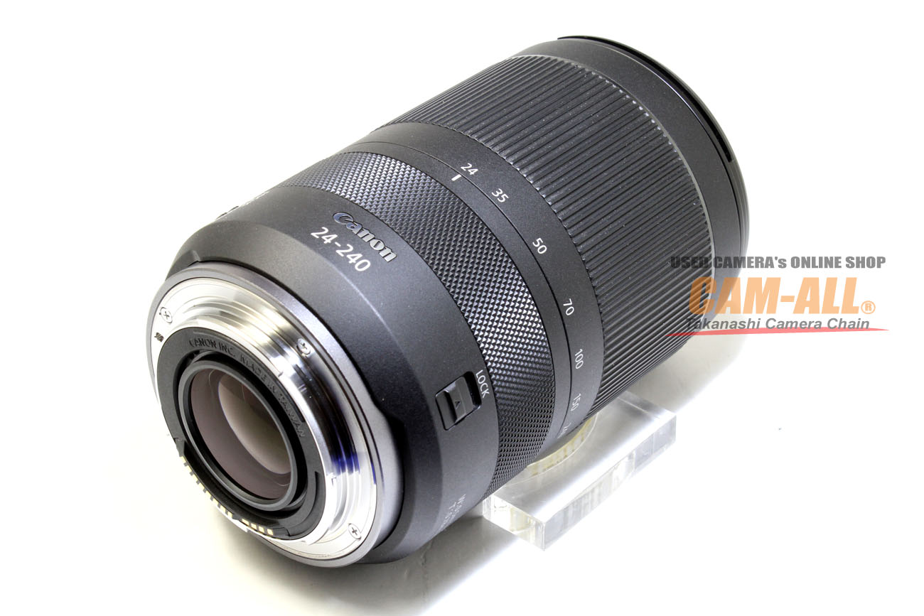 中古 キヤノン RF24-240mm F4-6.3 IS USM 程度：A-（美品)