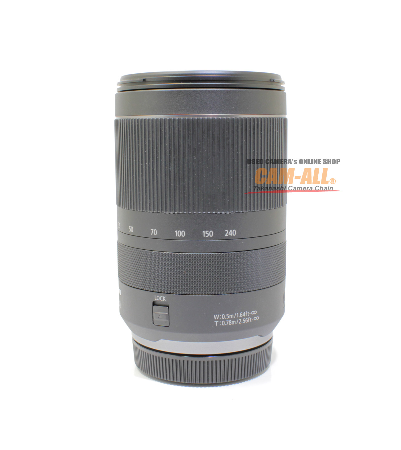 中古 キヤノン RF24-240mm F4-6.3 IS USM