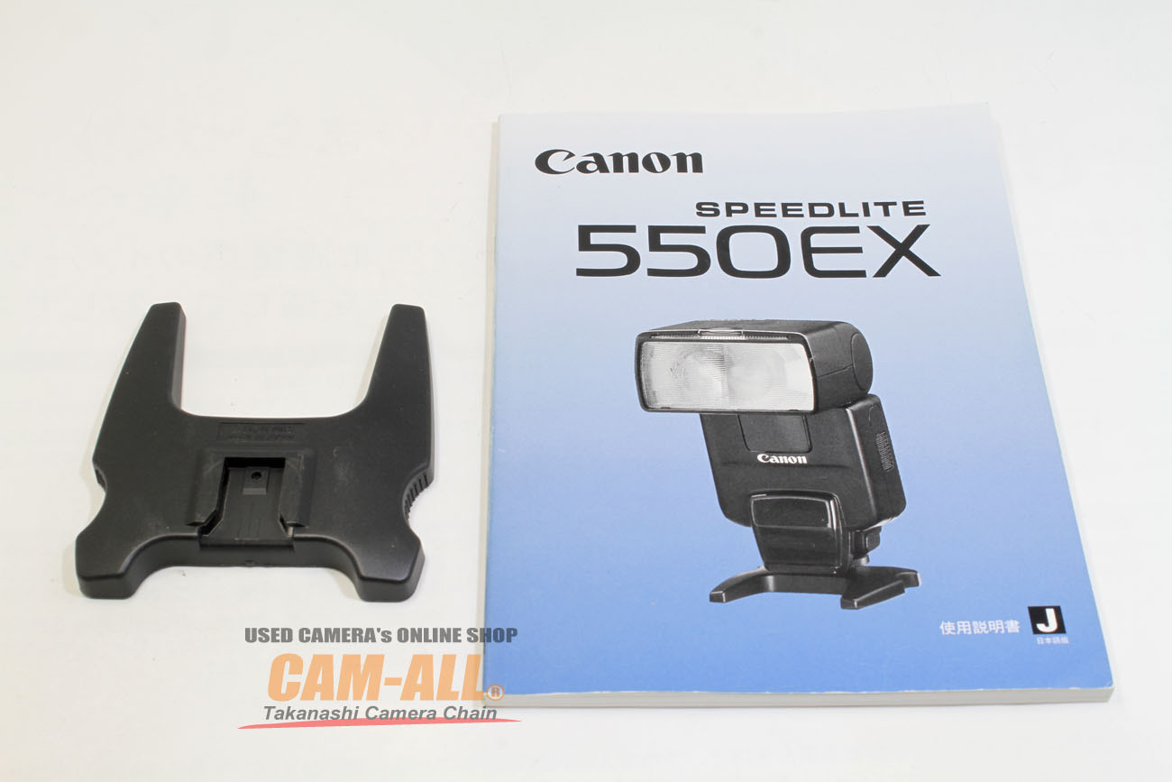 キヤノン　スピードライト　550EX　使用説明書 Canon スピードライト 550EX 取扱説明書