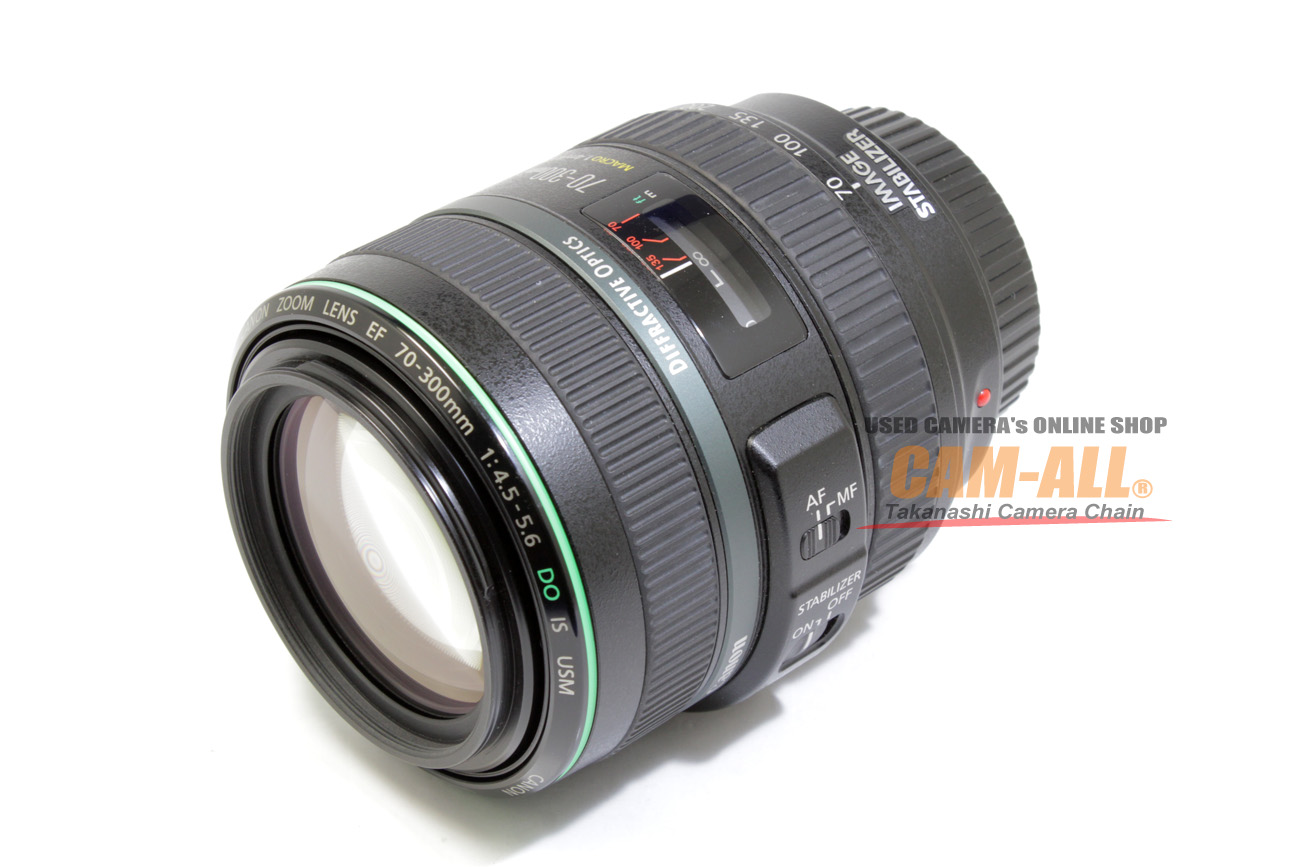 中古 キヤノン EF70-300mm F4.5-5.6 DO IS USM（現状品） EFマウント用 