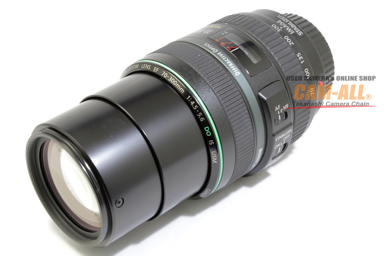 中古 キヤノン EF70-300mm F4.5-5.6 DO IS USM（現状品） EFマウント用 