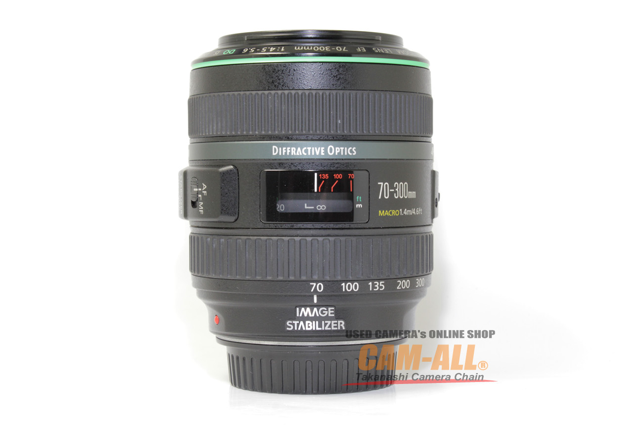 中古 キヤノン EF70-300mm F4.5-5.6 DO IS USM（現状品） EFマウント用 