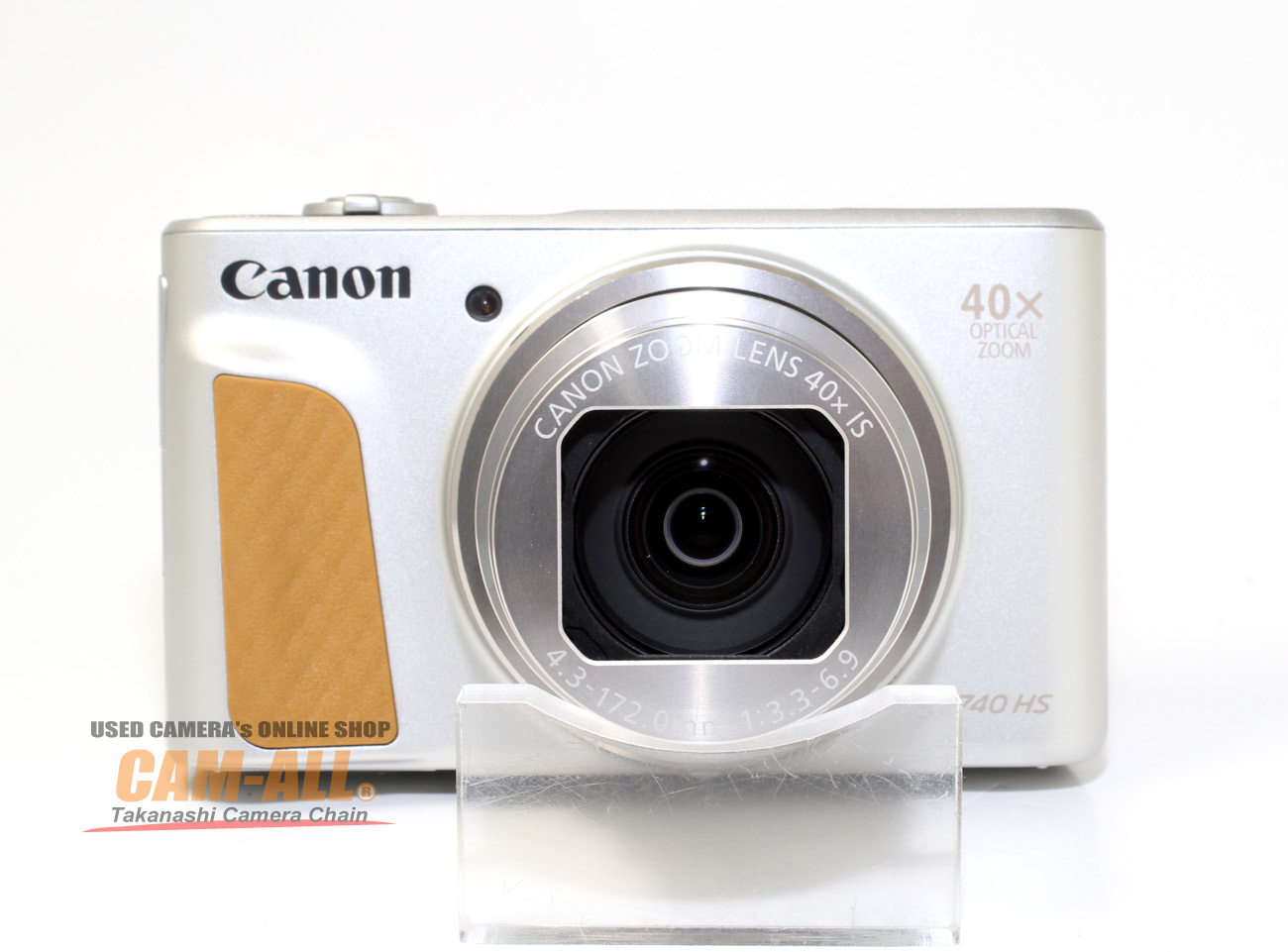 中古 キヤノン PowerShot SX740HS シルバー
