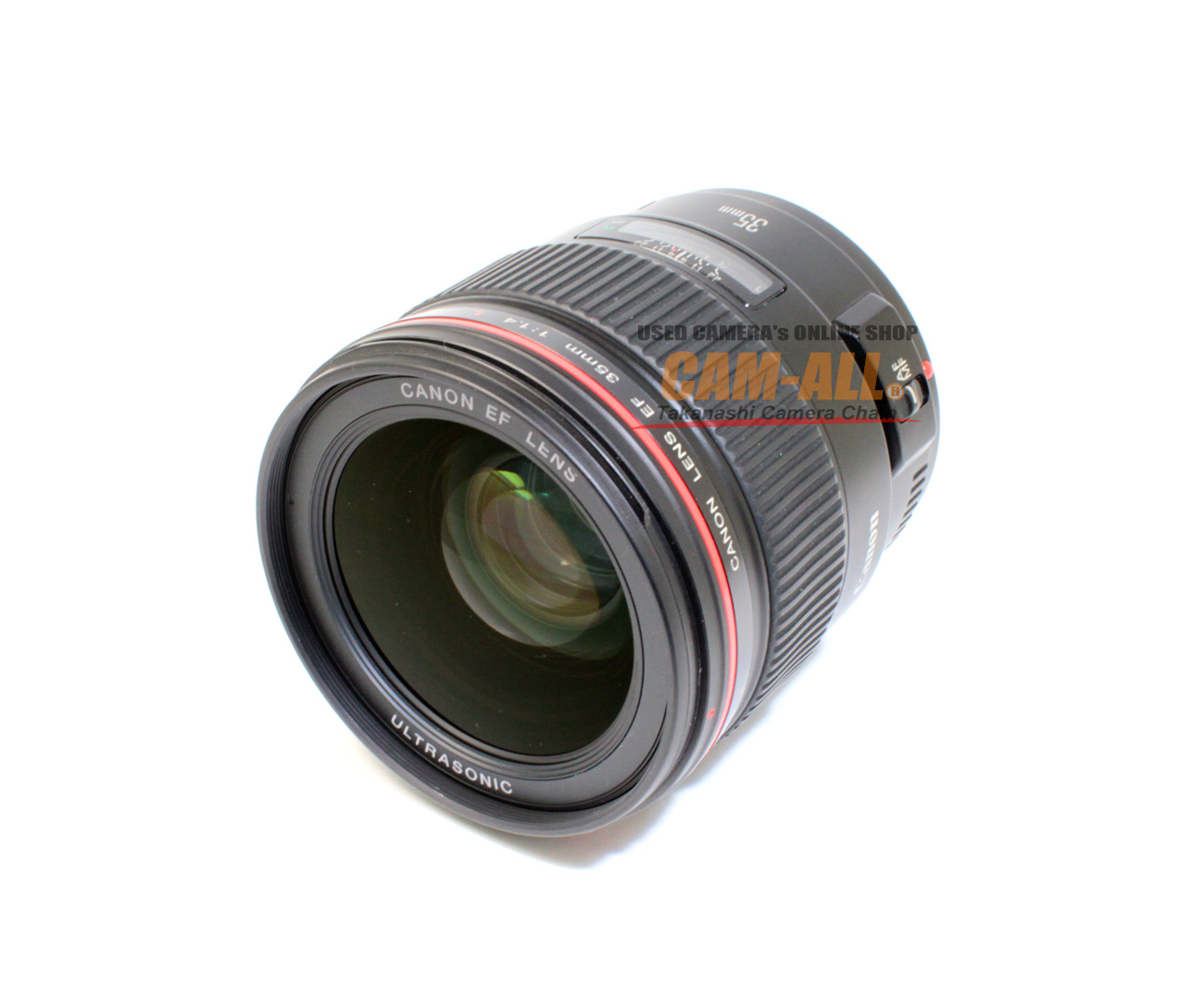 中古 キヤノン EF35mm F1.4L USM EFマウントレンズ