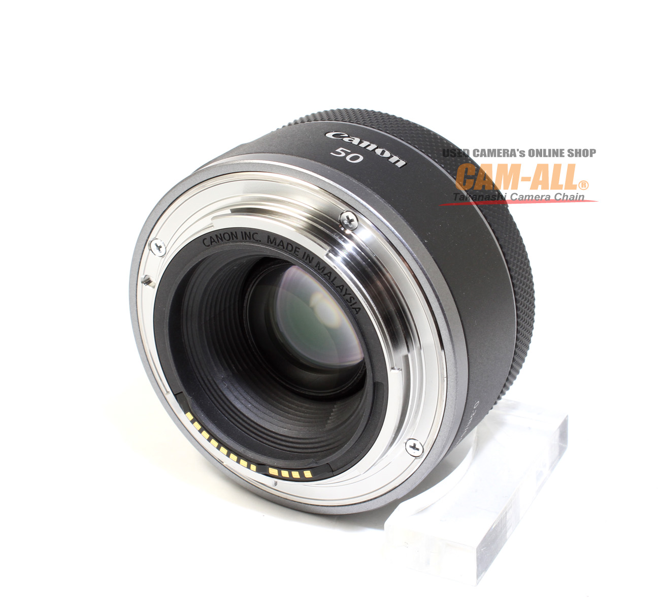 中古 キヤノン RF50mm F1.8 STM RFマウント用レンズ