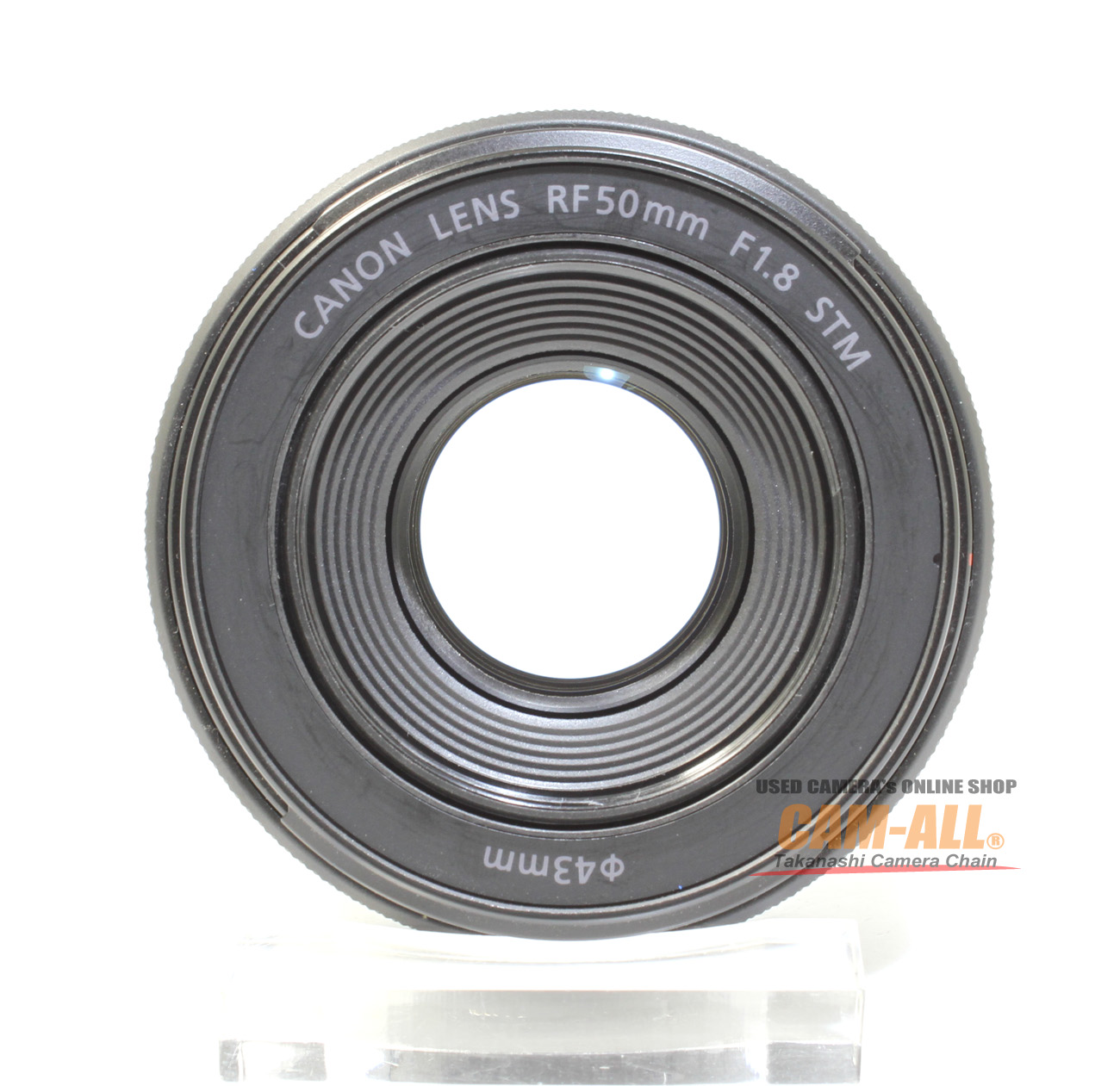 中古 キヤノン RF50mm F1.8 STM RFマウント用レンズ