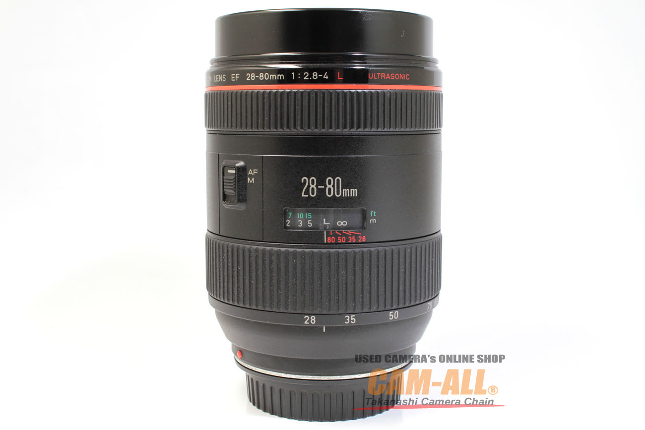中古 キヤノン EF28-80mm F2.8-4L USM 程度：B（並品