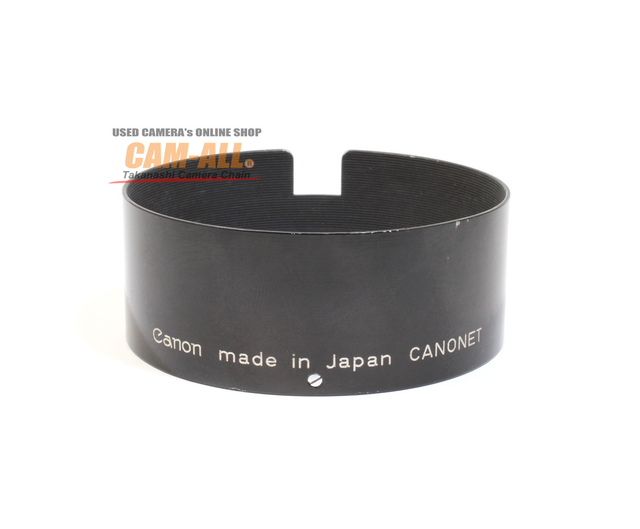中古 キヤノン キヤノネット用かぶせ式レンズフード