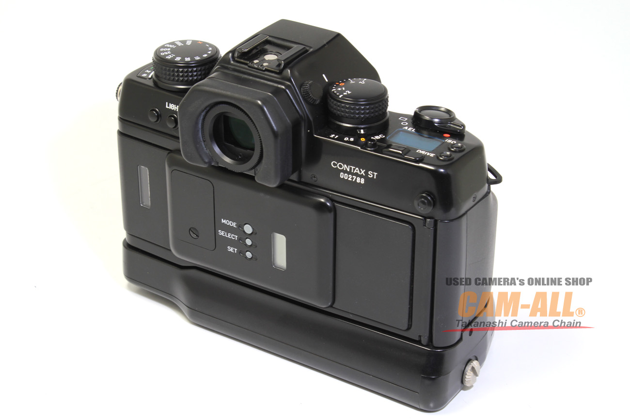 中古 コンタックス ST+バッテリーホルダーP-7付 程度：B (並品)