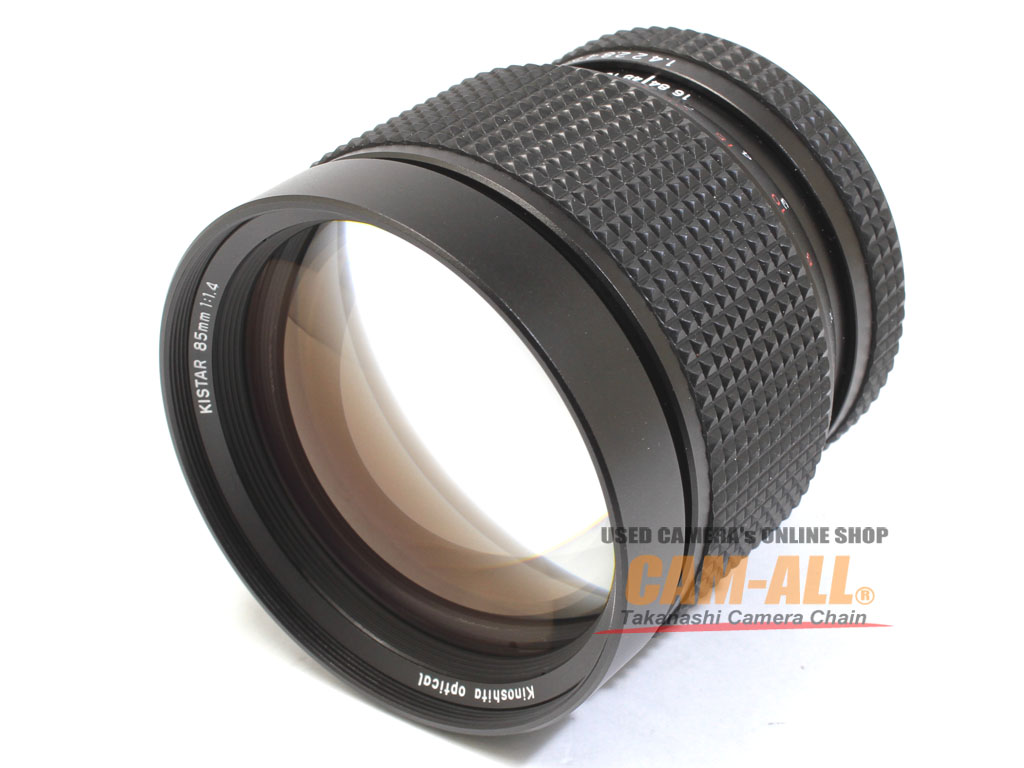 中古 木下光学研究所 KISTAR 85mm F1.4(コンタックス/ヤシカマウント用) 程度：AB-（良品マイナス） | その他 | タカナシカメラ  CAM-ALL