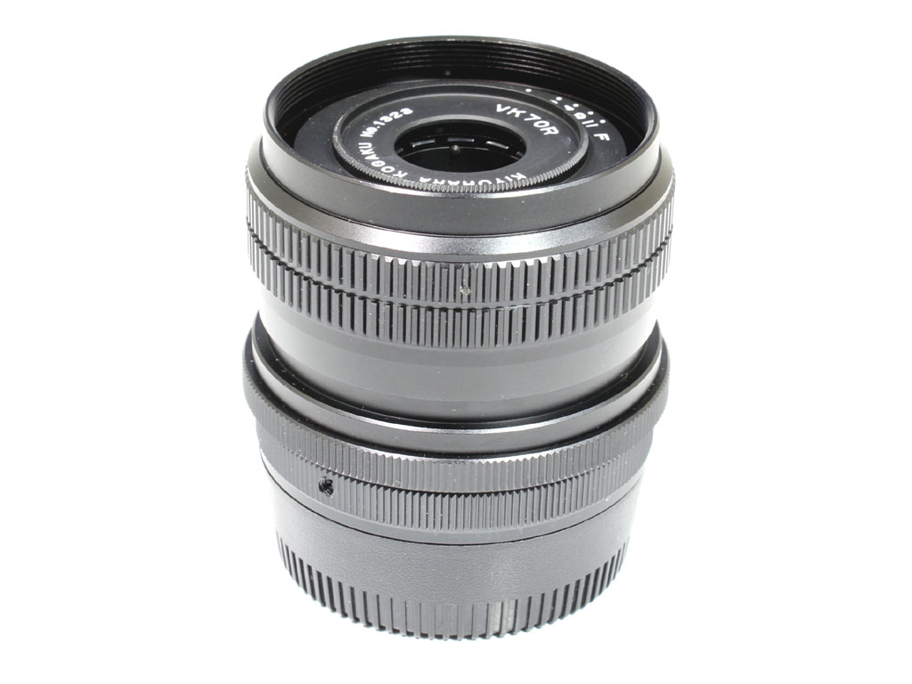 中古　清原光学　　VK70Rソフト(70mm F5.0　ニコンFマウント）　　程度：A-（美品)-タカナシカメラ CAM-ALL