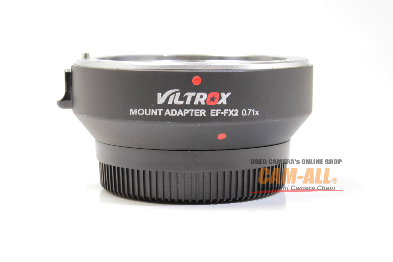中古 VILTROX マウントアダプター EF-FX2 0.71X(EFレンズ→フジX 中古 VILTROX マウントアダプター EF-FX2 0.71X(EFレンズ→フジX