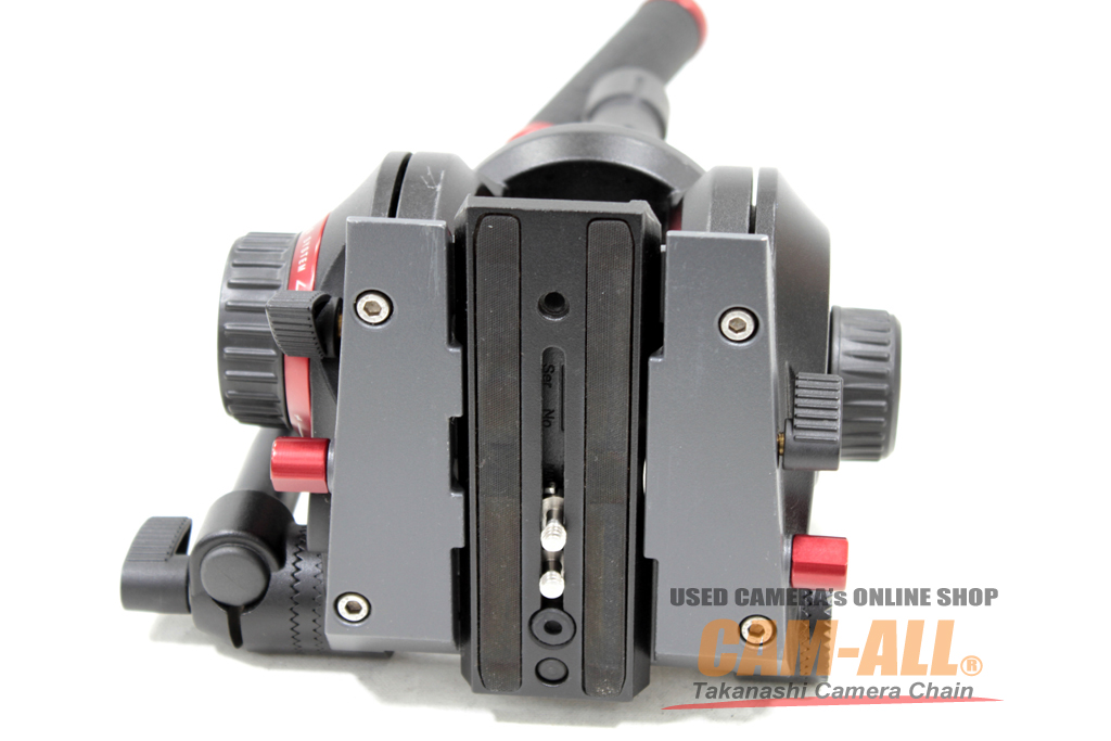 中古　マンフロット　　　プロフルードビデオ雲台504HD（75mm）　　　程度：AB（良品）-タカナシカメラ CAM-ALL