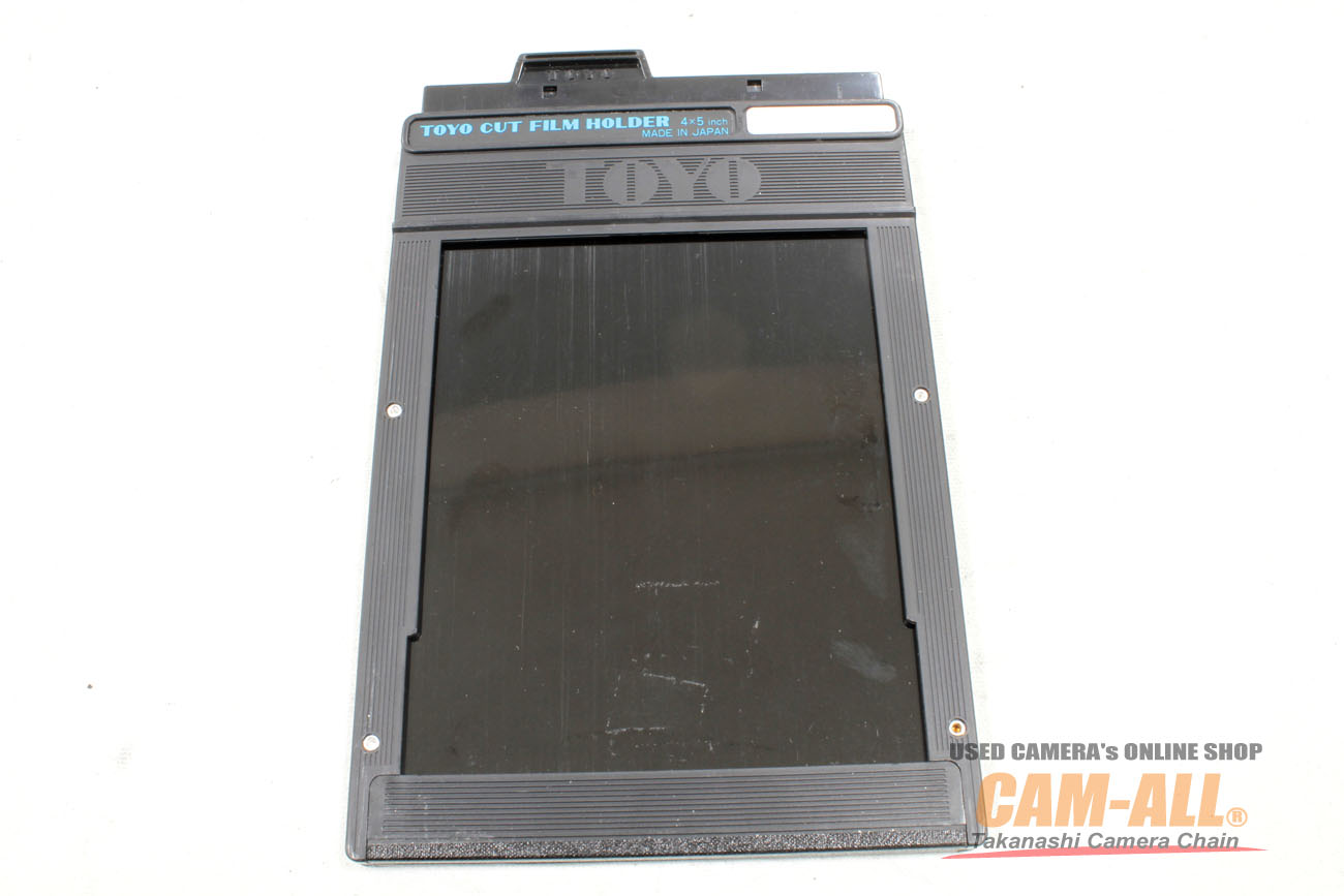 中古 トヨ カットフィルムホルダー 4×5判 3枚セット 程度：AB（良品）