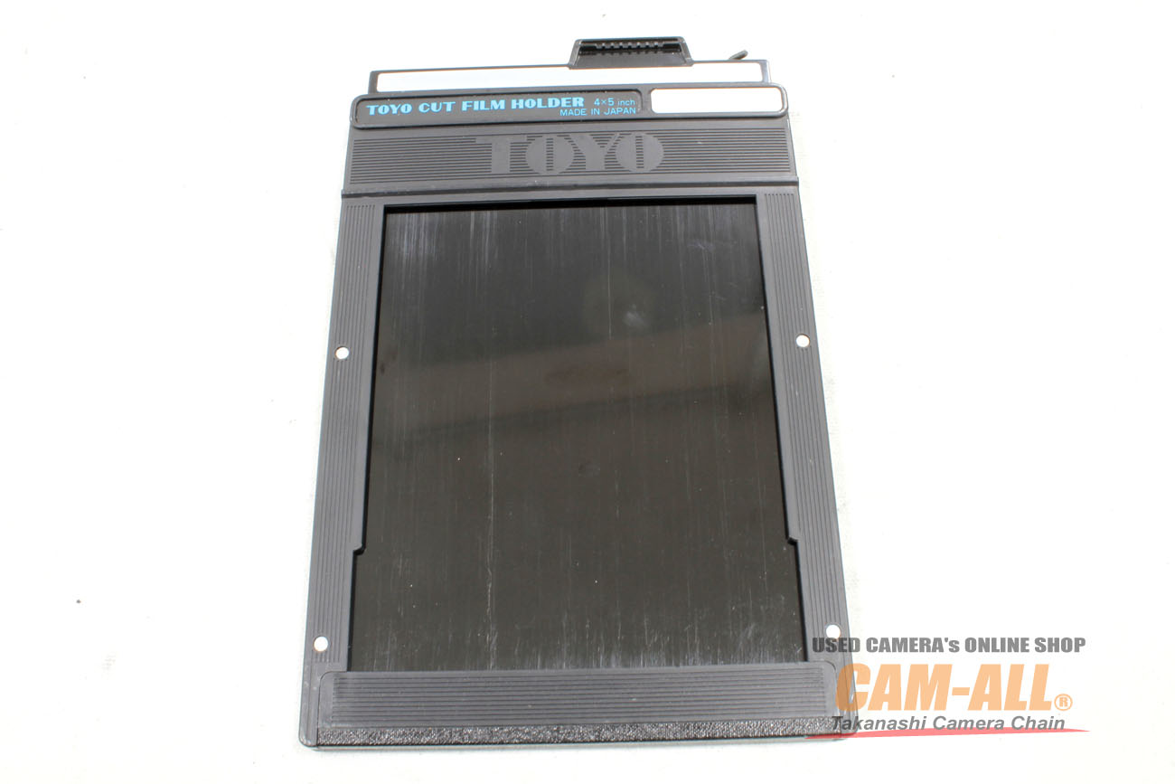 中古 トヨ カットフィルムホルダー 4×5判 3枚セット 程度：AB（良品）