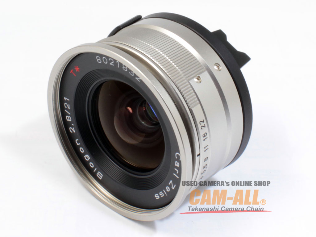 中古　コンタックス　　　G用ビオゴン21mm F2.8+ビューファインダー付　　　程度：A-（美品）-タカナシカメラ CAM-ALL