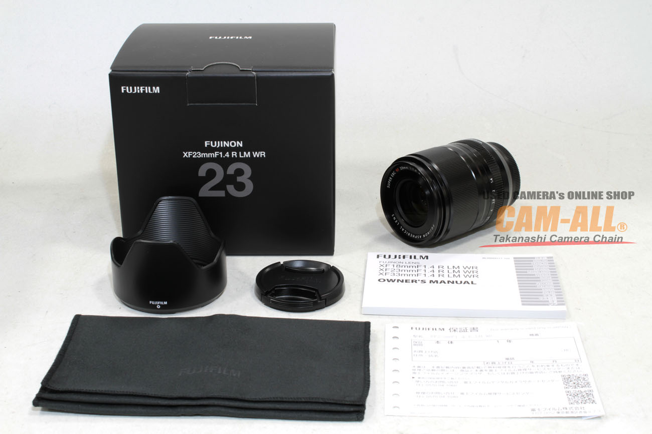 フジノンレンズ XF23mmF1.4 R LM WR 中古価格比較 - 価格.com