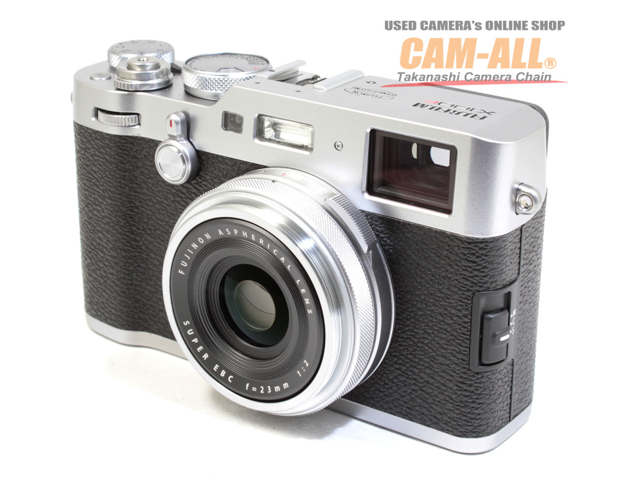中古 フジフイルム X100F シルバー