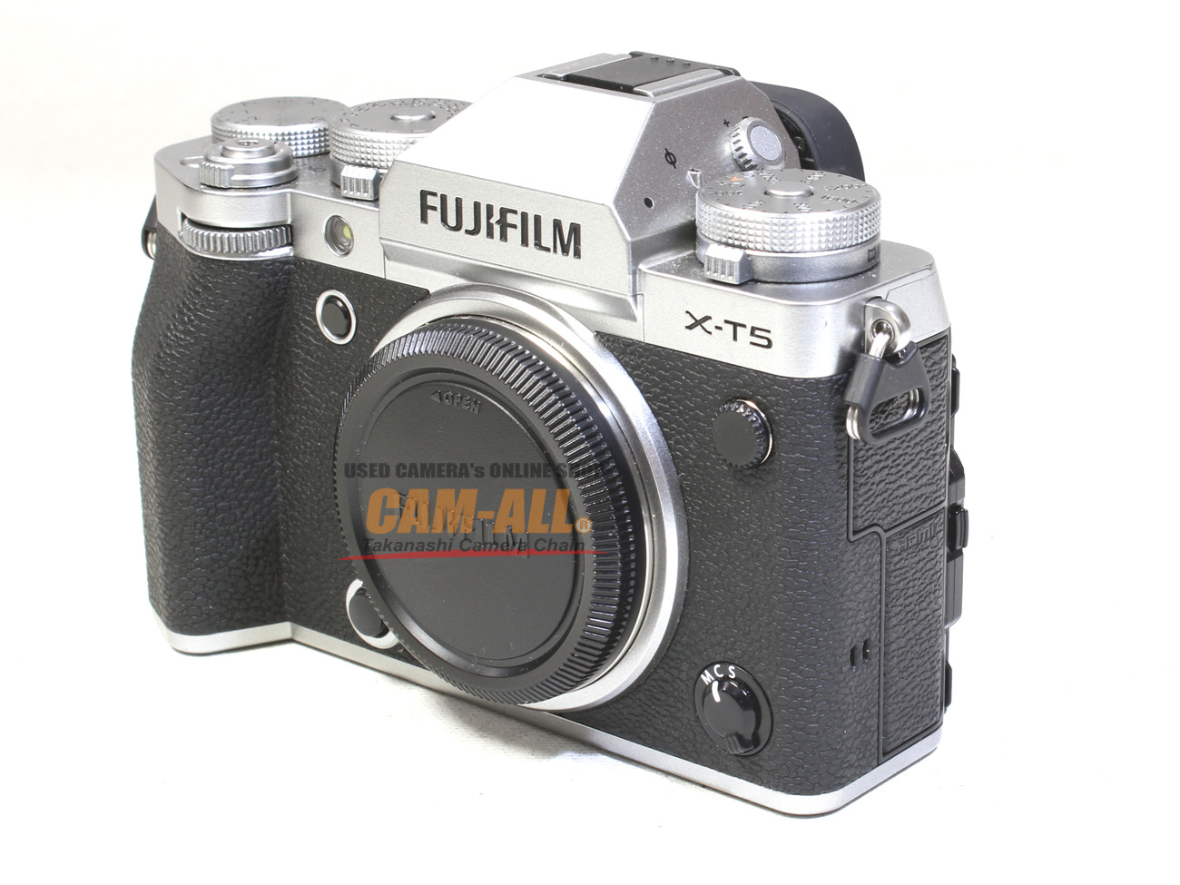 中古 フジフイルム X-T5 シルバーボディ（多言語モデル） 程度：AB（良品)