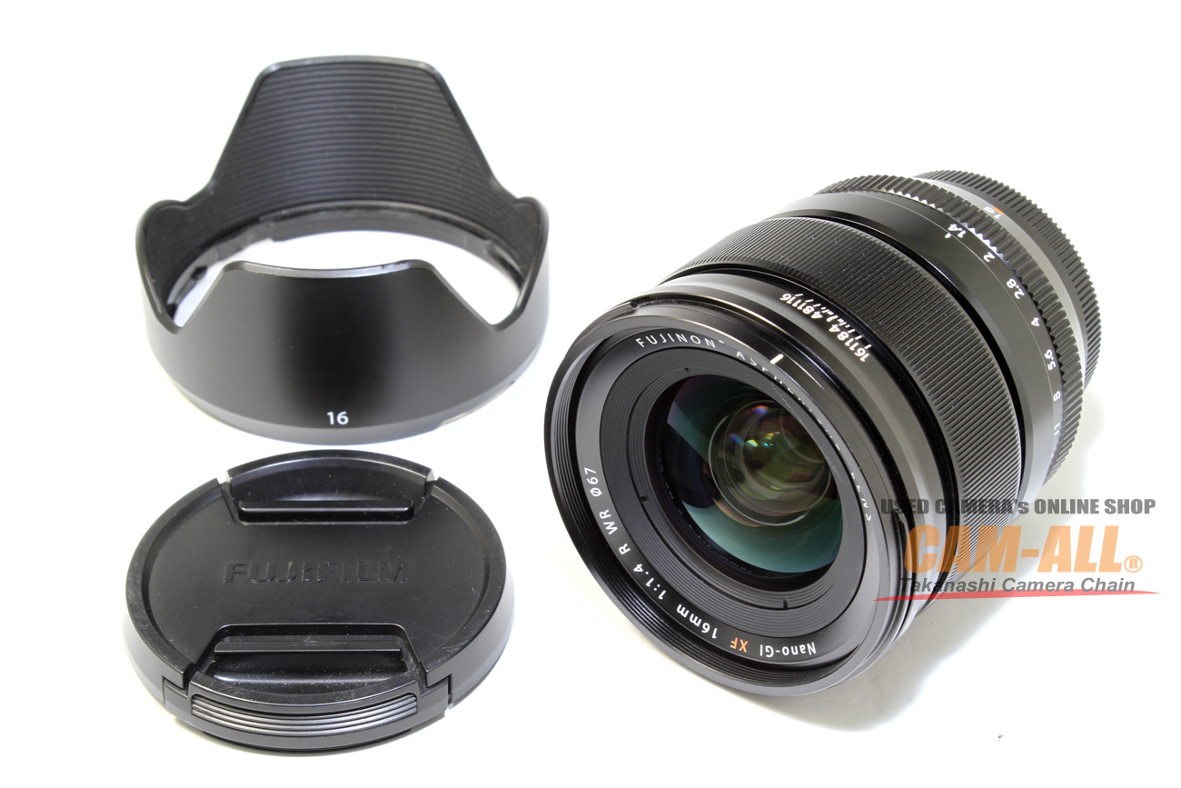フジノンレンズ XF16mmF1.4 R WR 中古価格比較 - 価格.com