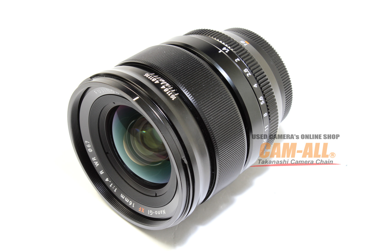 フジノンレンズ XF16mmF1.4 R WR