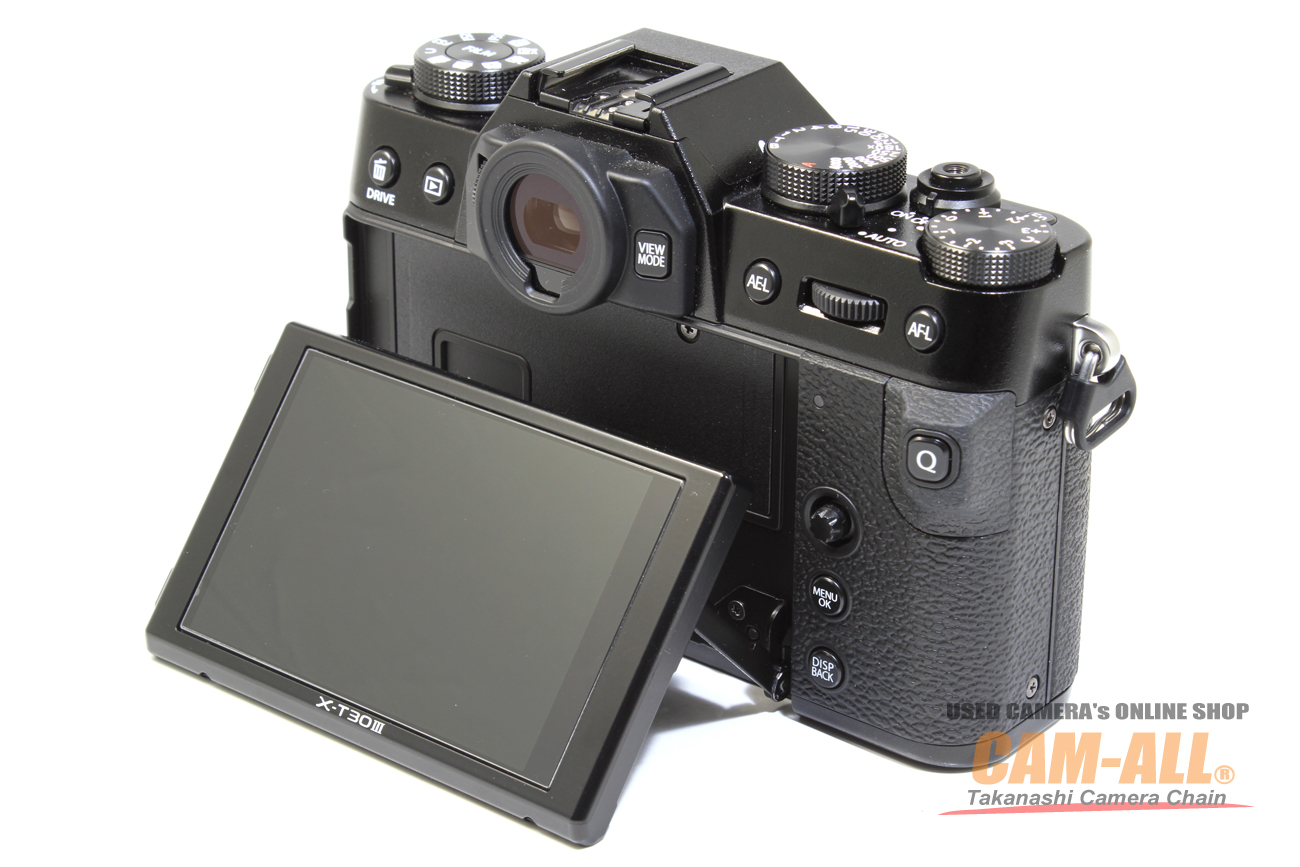 中古 フジフイルム X-T30III ブラックボディ 程度：A-（美品）