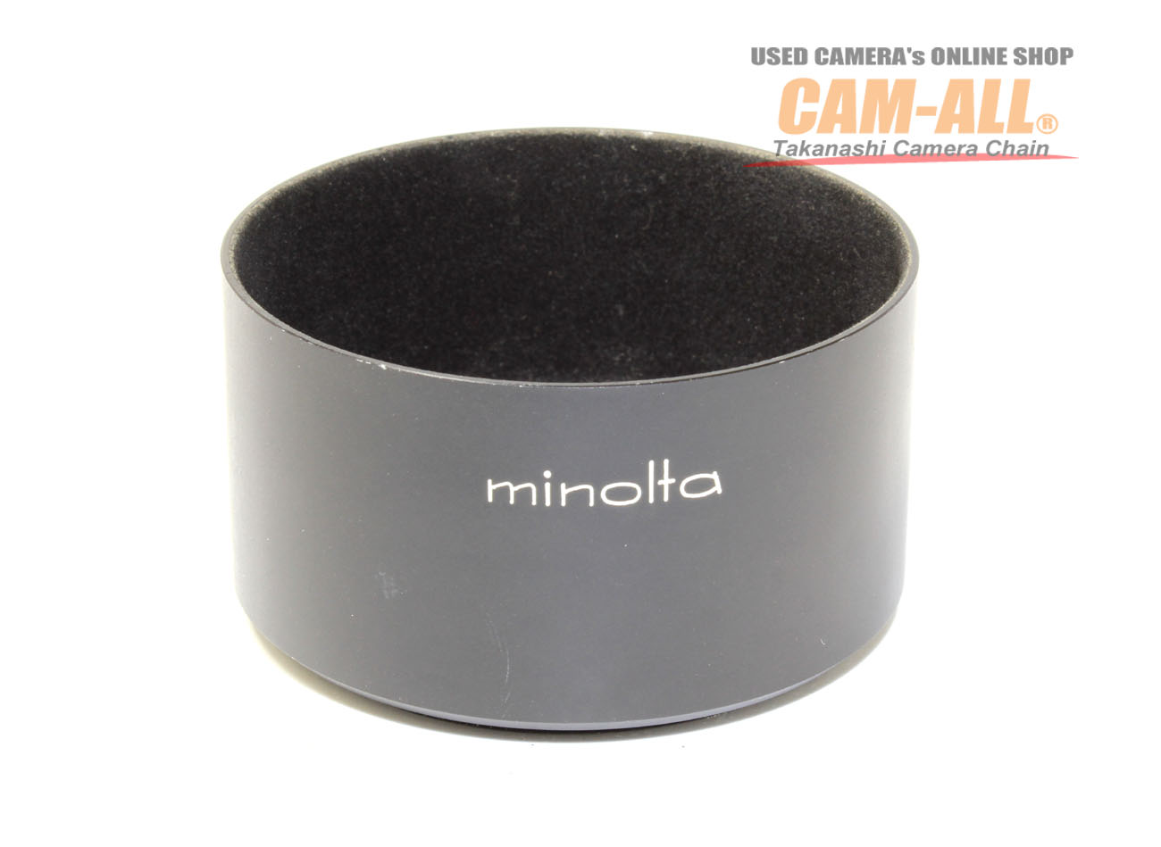 中古 ミノルタ MC 135mm F2.8用メタルレンズフード(55mm径)
