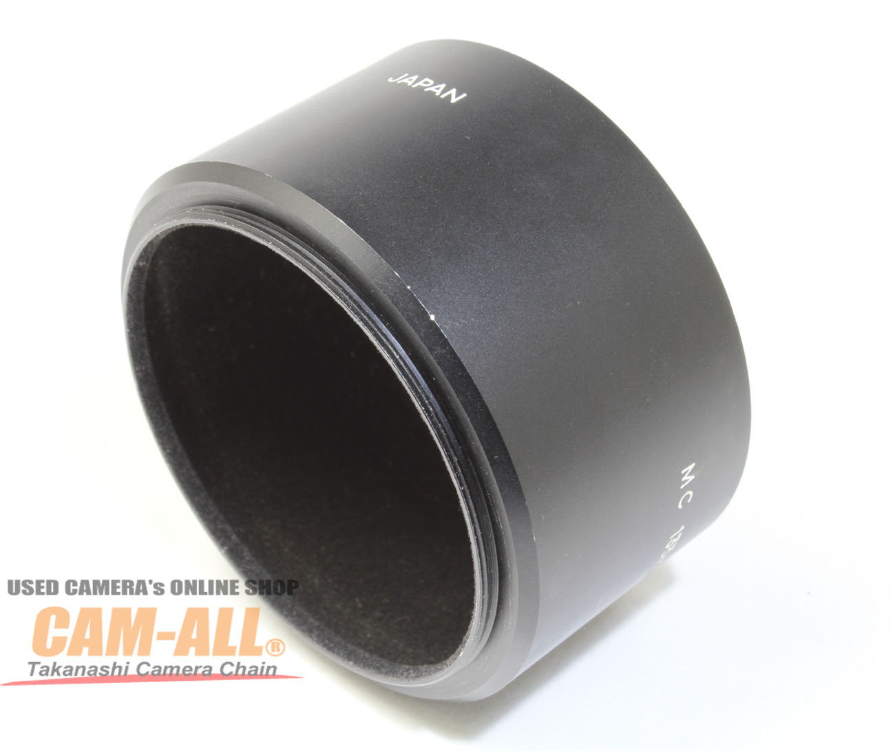 中古 ミノルタ MC 135mm F2.8用メタルレンズフード(55mm径)