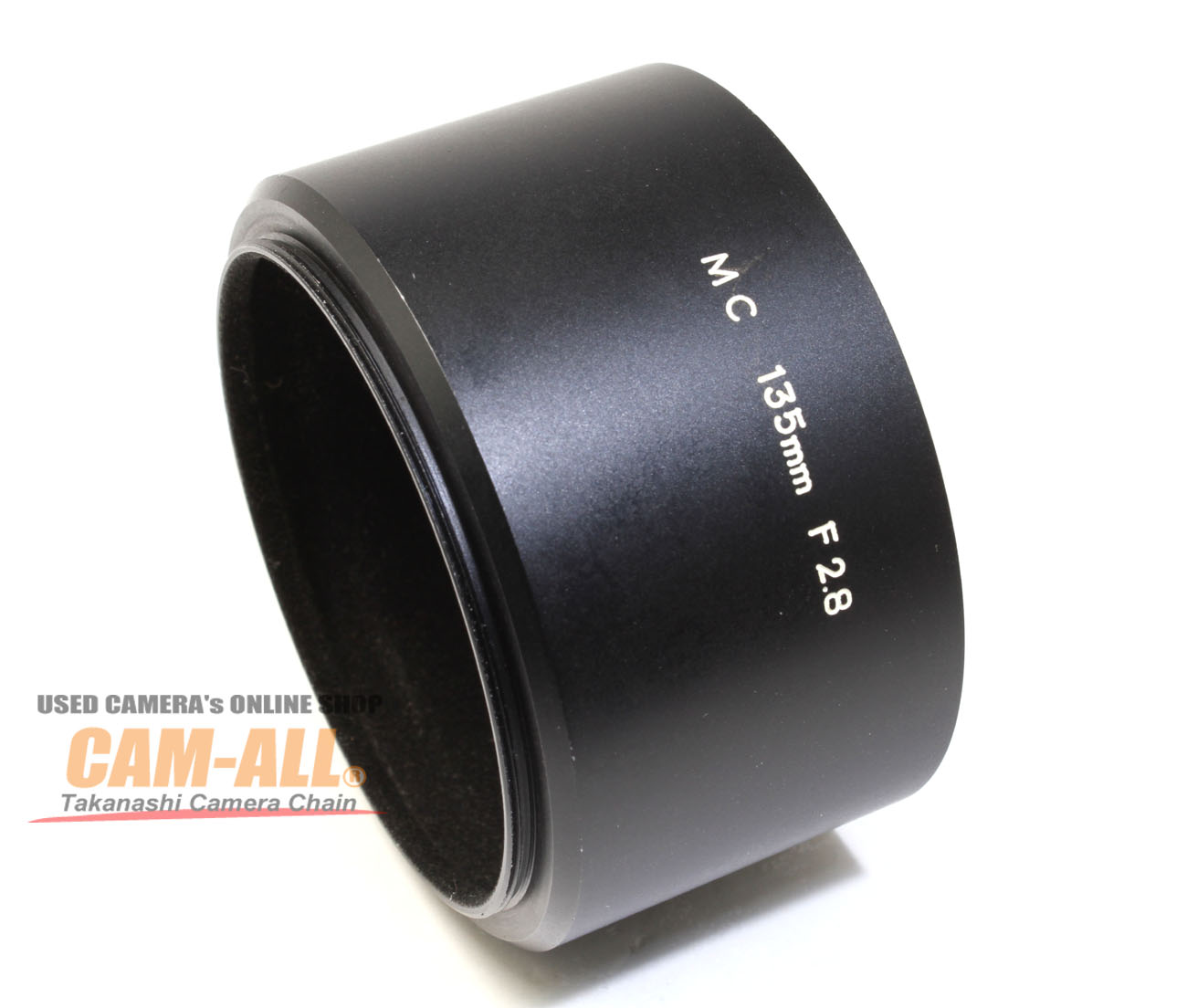 中古 ミノルタ MC 135mm F2.8用メタルレンズフード(55mm径)