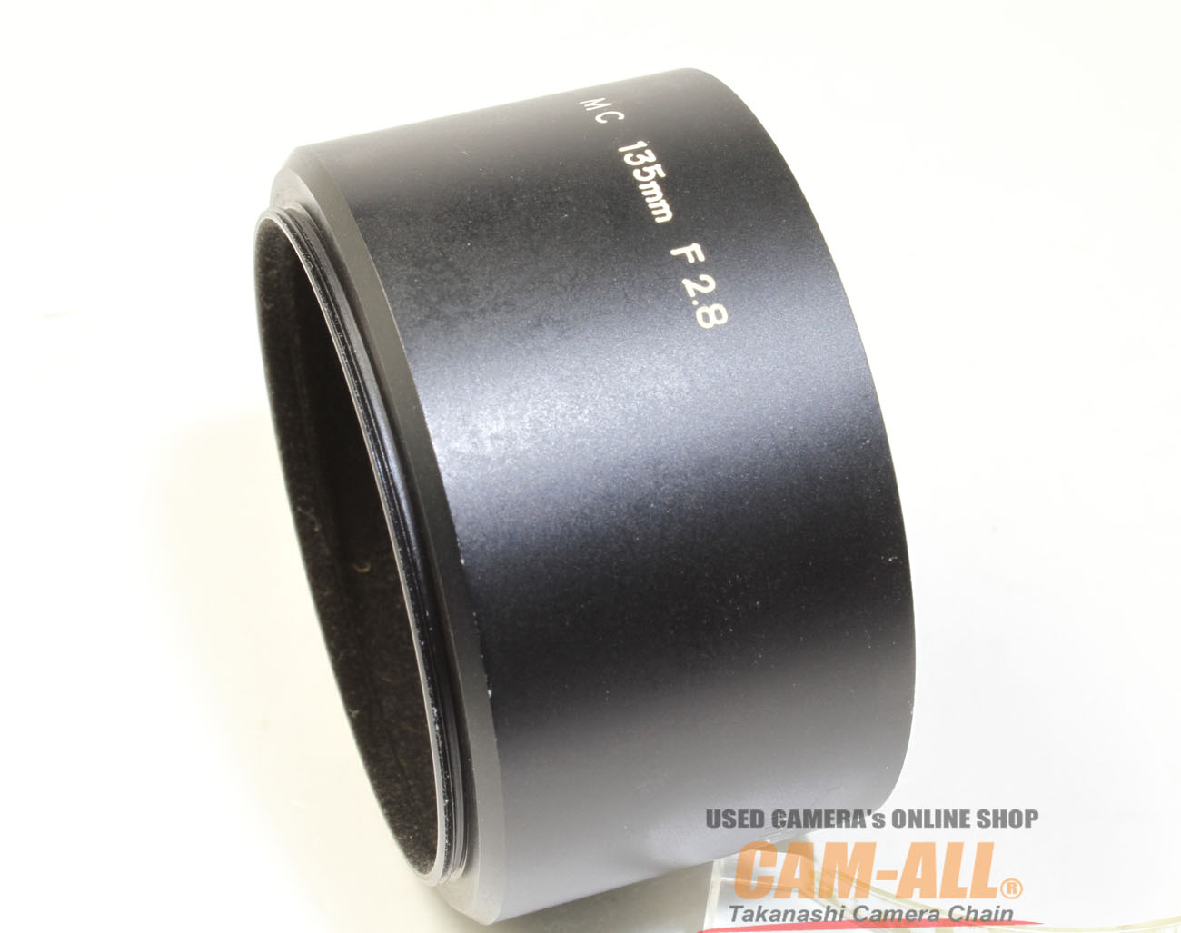 中古 ミノルタ MC 135mm F2.8用メタルレンズフード(55mm径)