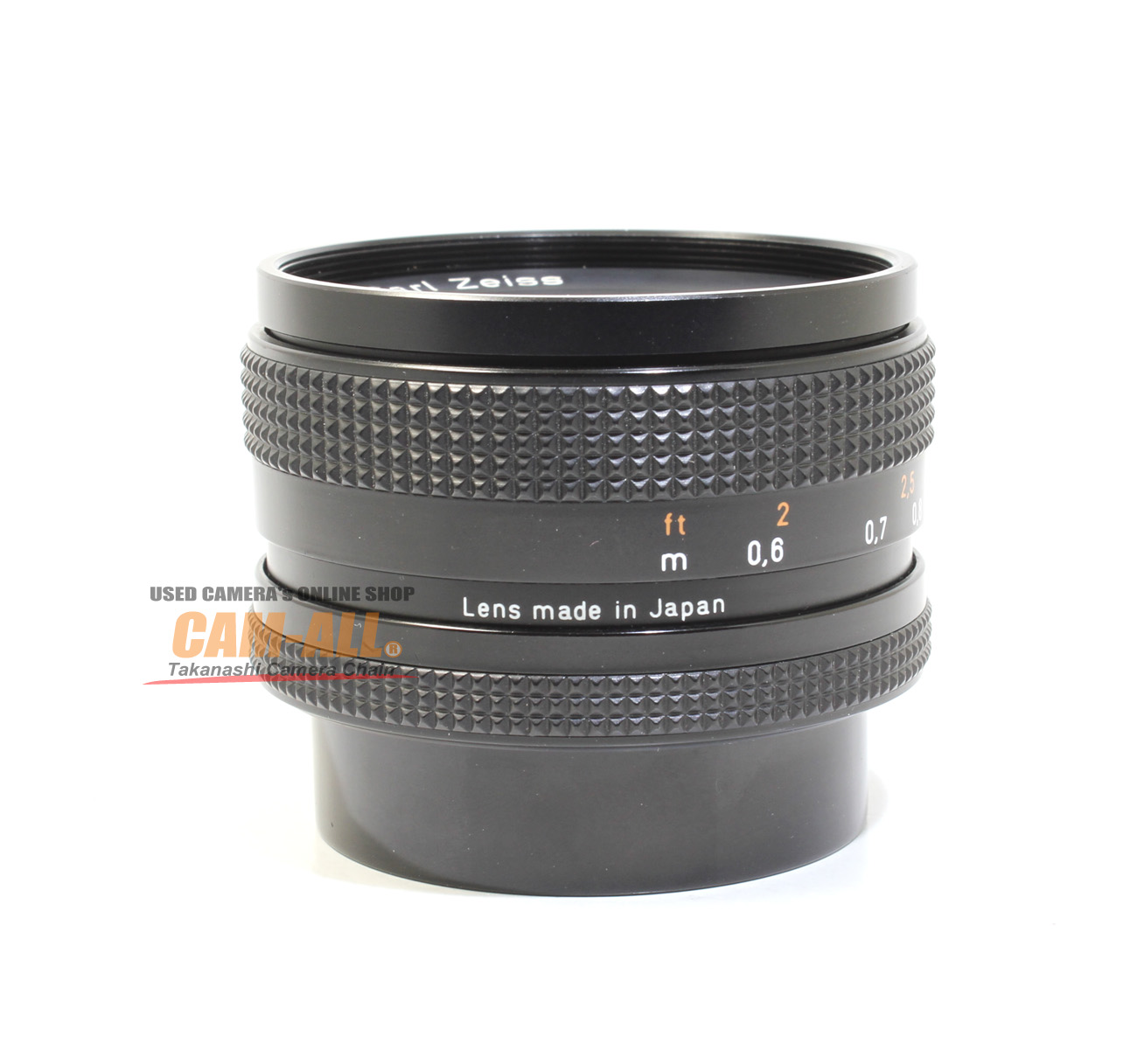 中古 コンタックス プラナー 50mm F1.7AE J 程度：B (並品)
