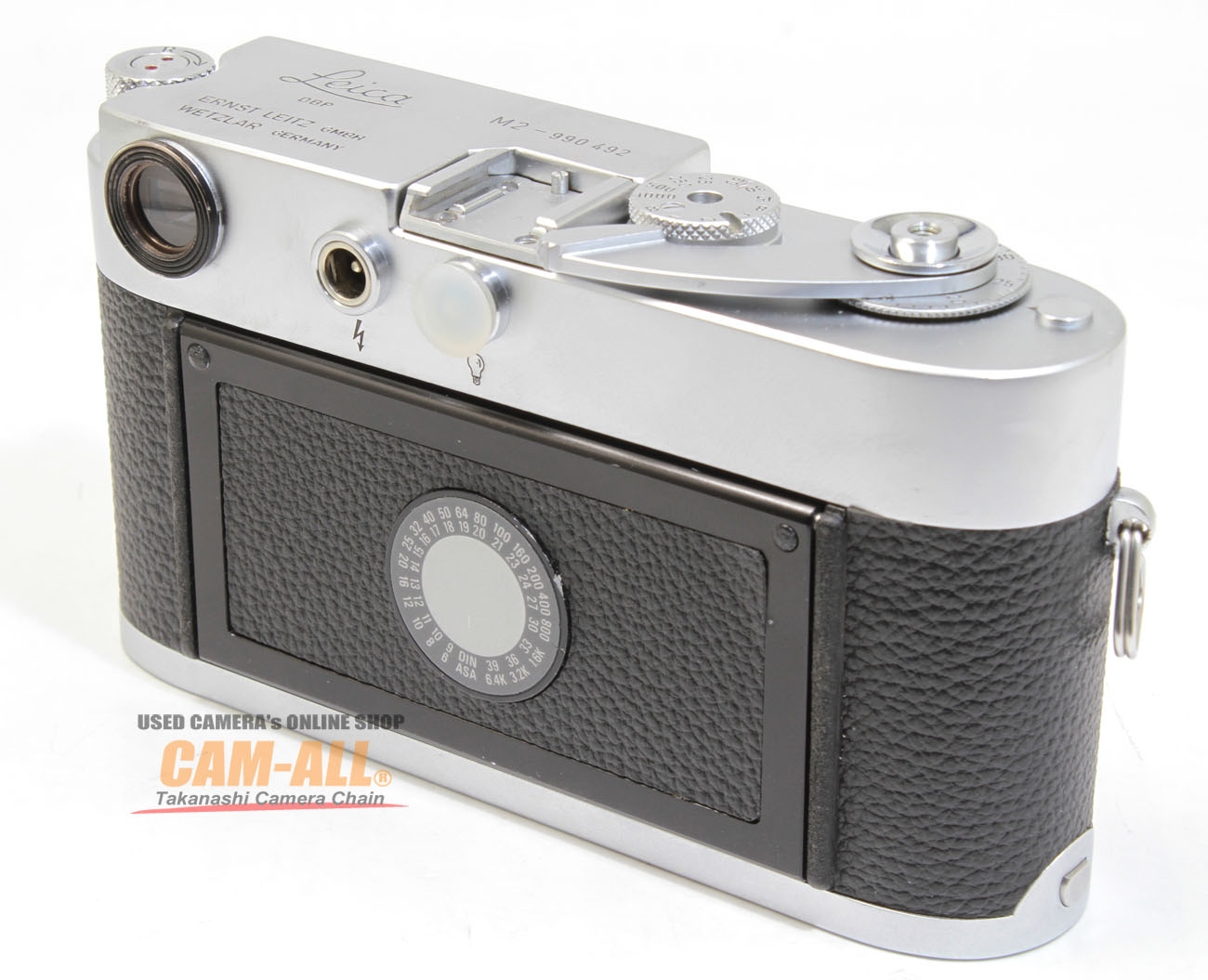 中古 ライカ M2(セルフタイマー付)ボディ 程度:AB(良品 中古 ライカ M2(セルフタイマー付)ボディ 程度:AB(良品