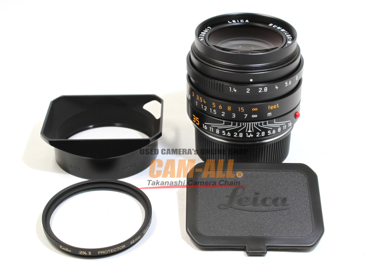 Leica Summilux-M 35 mm F/1.4 ASPH 6bit 11663 Lens **Near