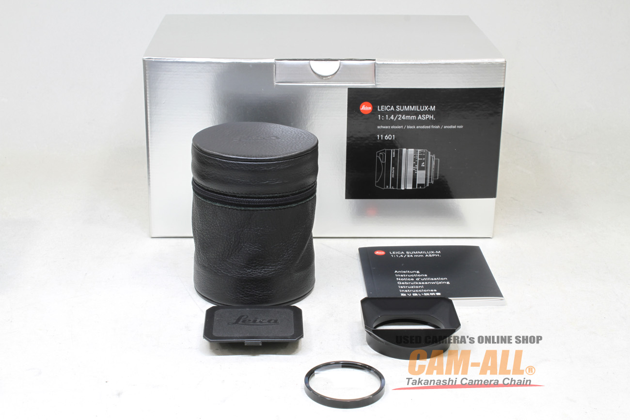 中古 ライカ ズミルックス M 24mm F1.4 ASPH（11601） 程度：AB