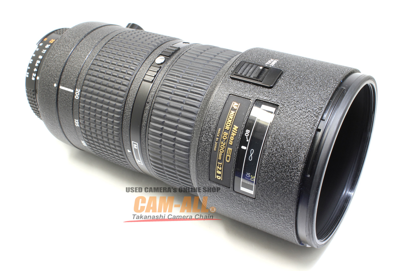 中古 ニコン AF80-200mm F2.8D New Fマウントレンズ