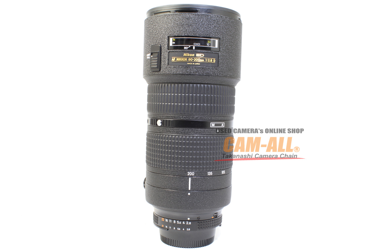 中古 ニコン AF80-200mm F2.8D New Fマウントレンズ