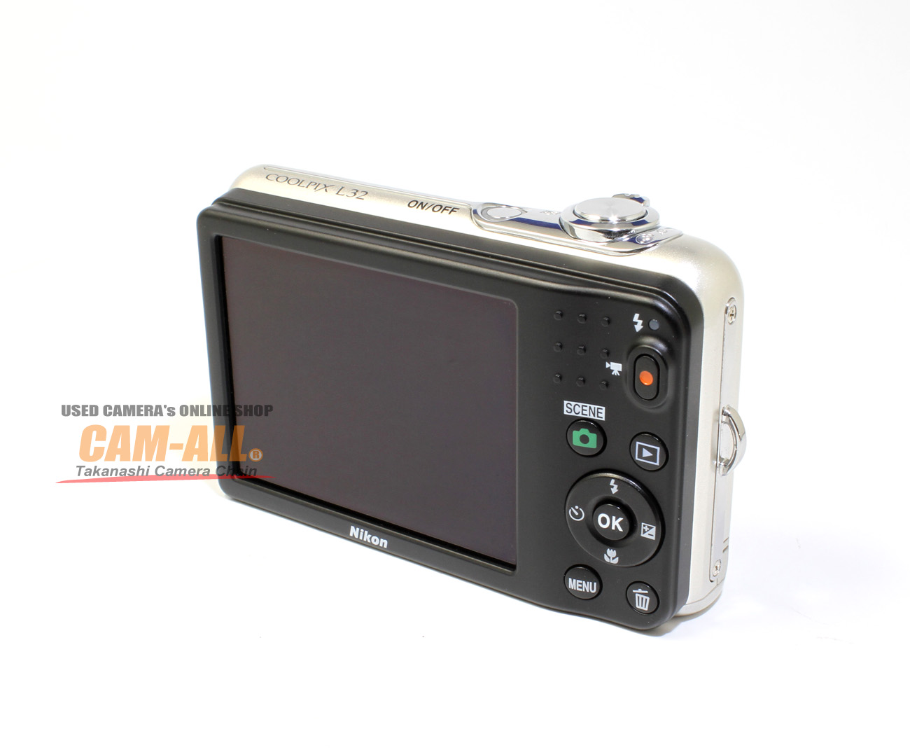 L32 COOLPIX Nikon シルバー - ニコン デジタルカメラ by [シルバー