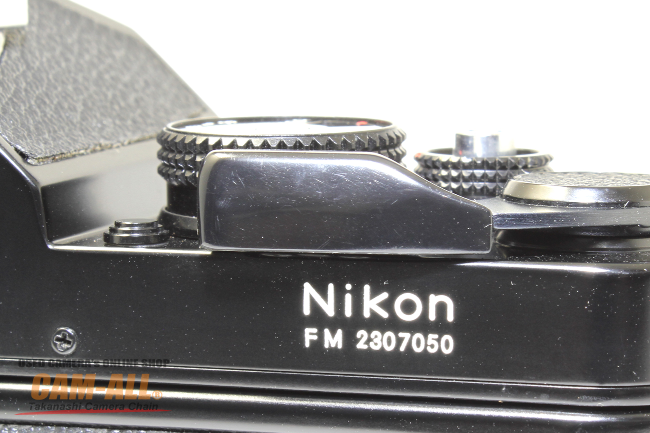 中古 ニコン FMブラックボディ フィルム一眼レフ
