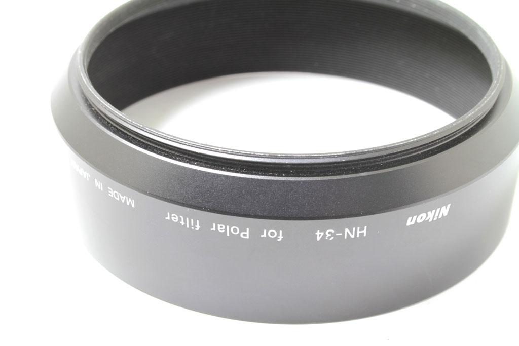 中古 ニコン メタルレンズフード HN-34 程度:AB（良品）