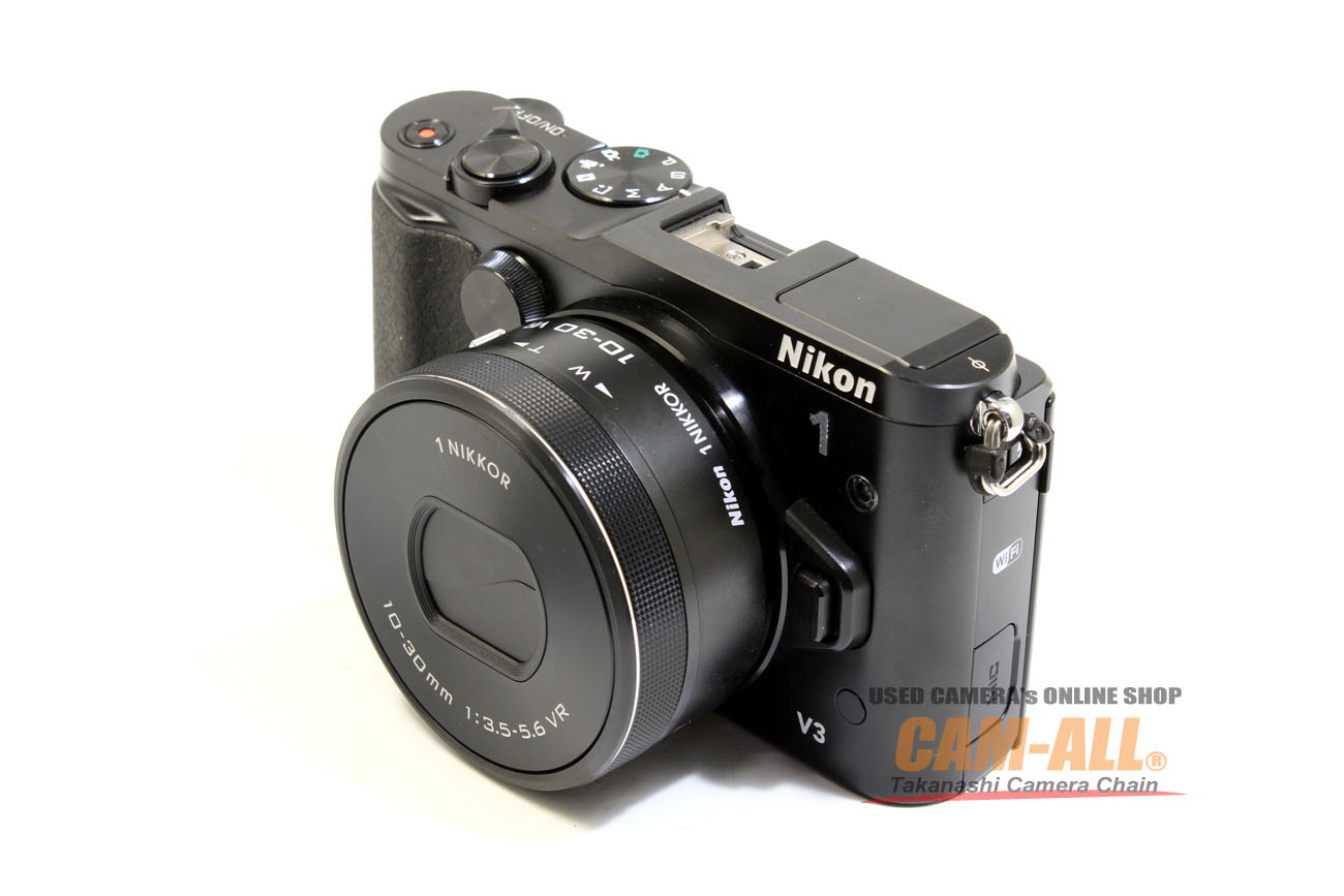 中古 ニコン Nikon1 V3プレミアムキット （現状品） 程度：B（並品）