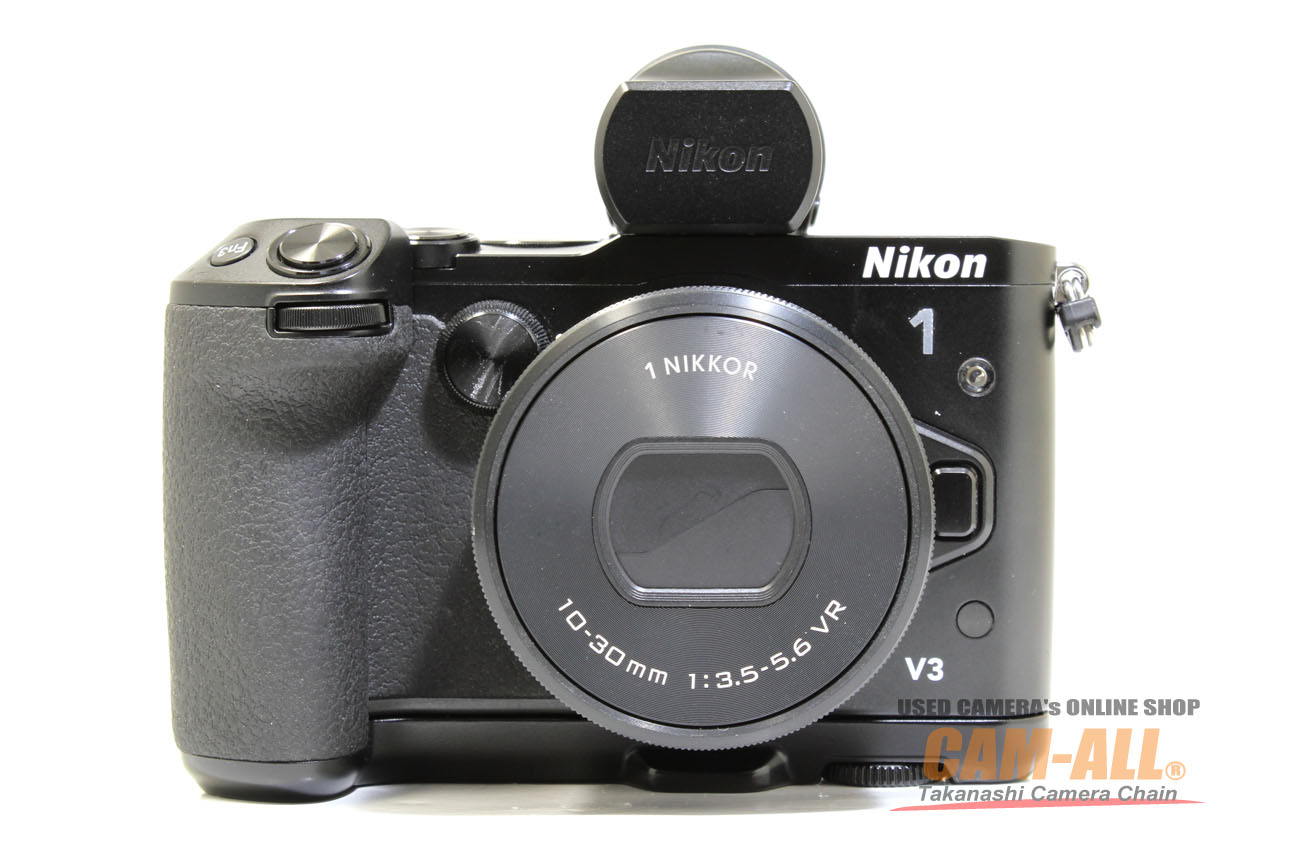 Nikon１V3プレミアムキット一式+追加購入純正品 中古】Nikon ニコン 1 V3 プレミアムキット ブラック 元箱付き