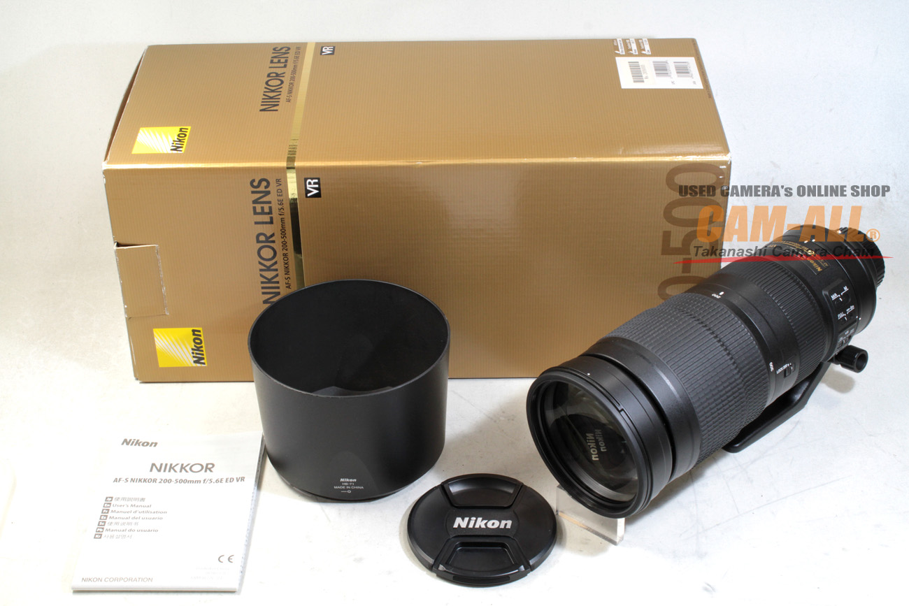 AF-S NIKKOR 200-500mm f/5.6E ED VR 中古価格比較 - 価格.com