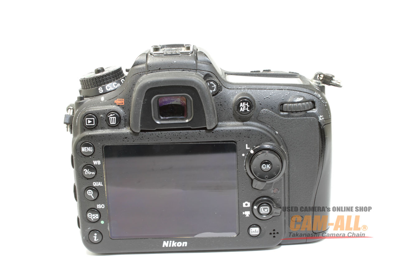 中古 ニコン D7200 ボディ 程度：B（並品）